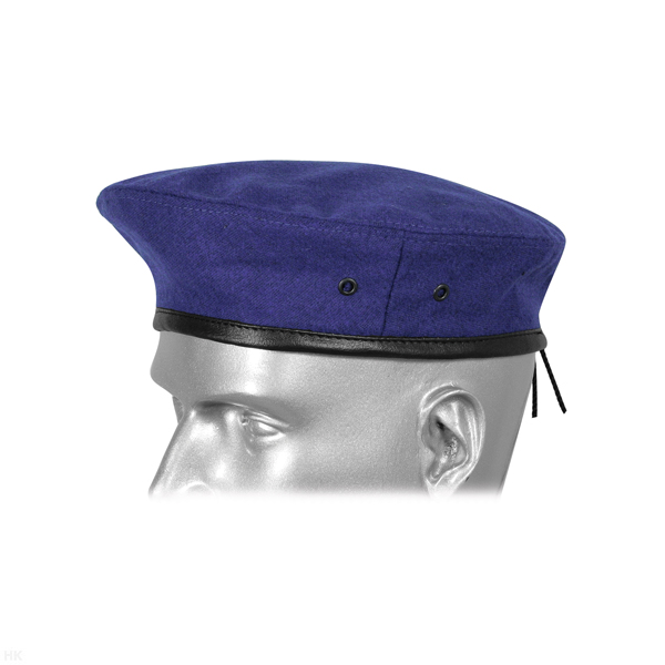 Берет простой васильковый