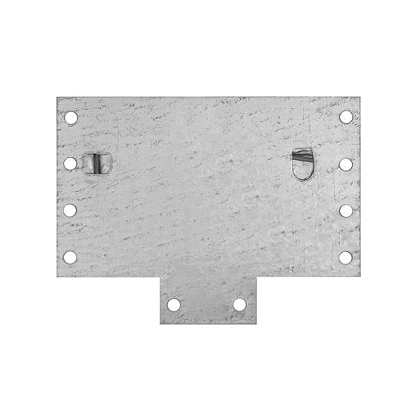 Основа под орденские планки (высота 12 мм, 3 награды в ряд, ст/обр, на булавке) №13