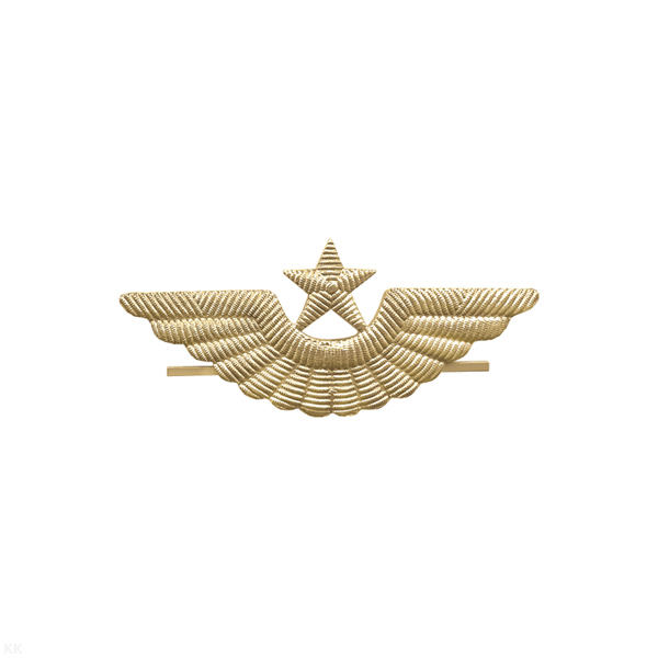 Эмбл. на тулью мет. ВВС СССР