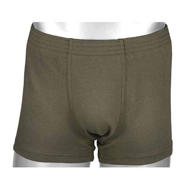 Трусы-шорты ВКБО оливковые (100% хлопок) р-ры с 62
