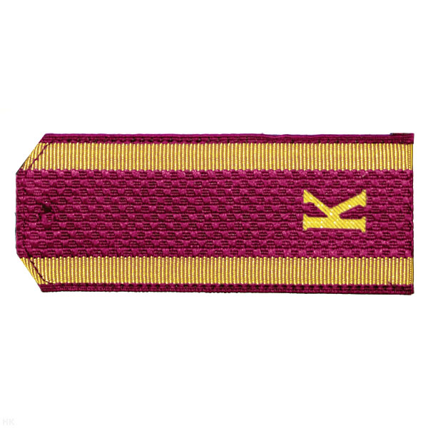 Погоны крап. курсант. «К»