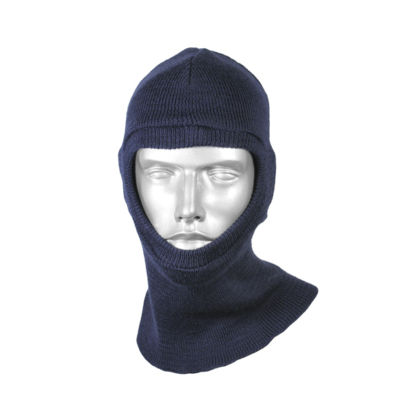 Подшлемник вязаный п/ш синий