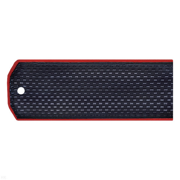 Погоны казачьи темно-синие с красн. кантом (галун повседневные) (ширина синего галуна - 50 мм, общая ширина - 55 мм)