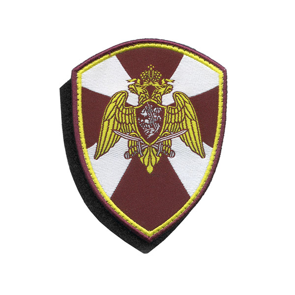 Шеврон тканый Росгвардия (общий) на липучке