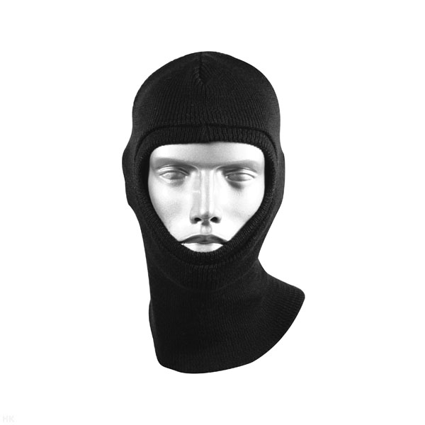 Подшлемник вязаный п/ш черный