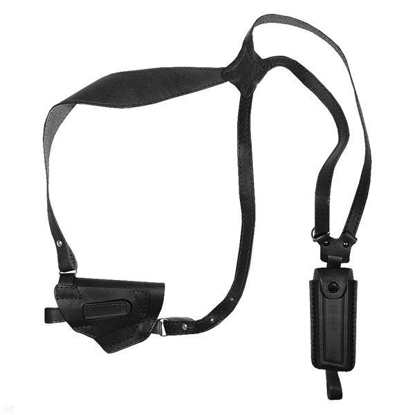 Кобура оперативная универсальная (с запасной формованной обоймой) ОК-4 (черная)