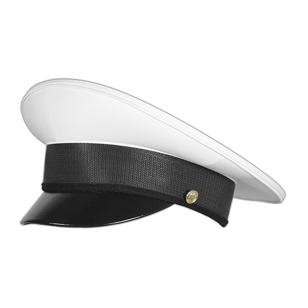 Фуражка простая ВМФ белая, модель "555"