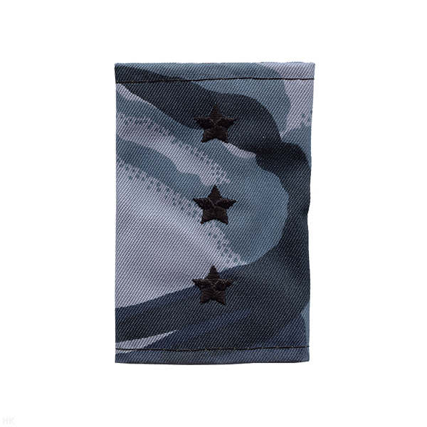 Ф/пог. "кукла" серая вышит. черн. (ст. прапорщик)