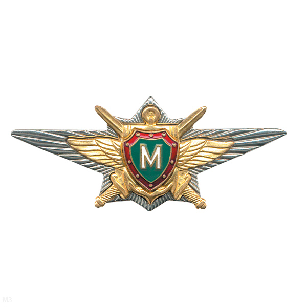 Значок мет. Классность офиц. ПВ мастер