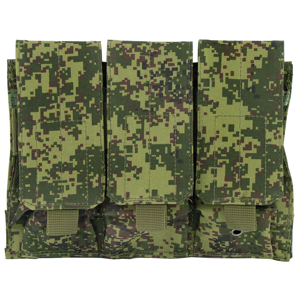 Подсумок для 3 магазинов АК ("русская цифра") (с системой крепления "MOLLE")