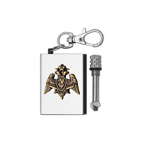 Брелок мет. Вечная спичка (огниво) с мет. накл. Росгвардия