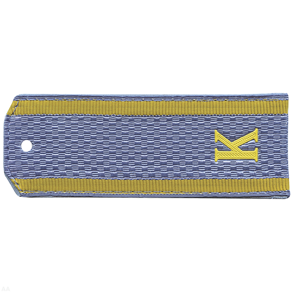 Погоны голуб. курсант. "К" (ФСБ нов/обр / ПС ФСБ руб.)