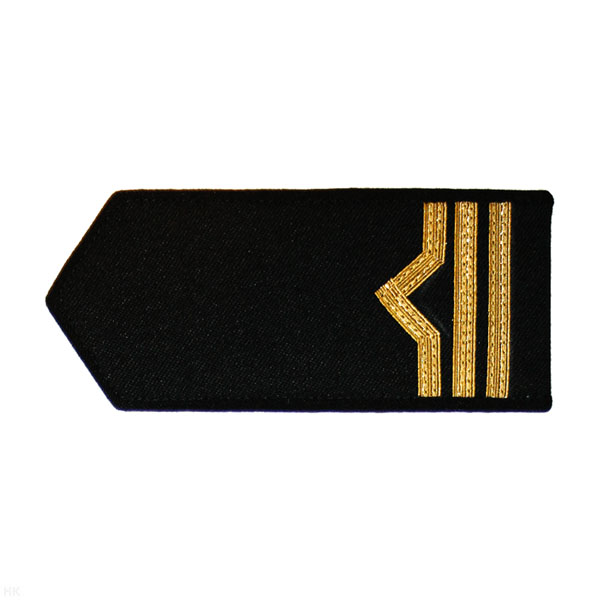 Погоны реч.фл. (жестк., галун) черн.: 3 катег.