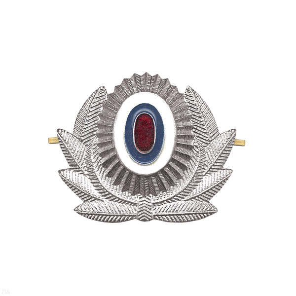 Кокарда мет. МВД бол. сереб.