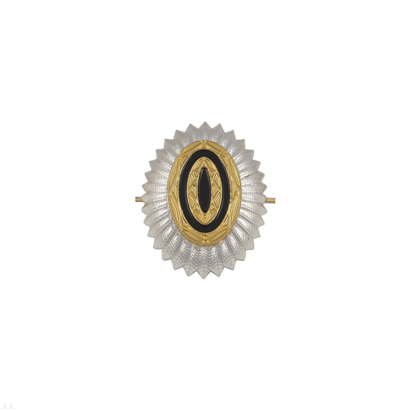 Кокарда мет. ФСО нов/обр сереб.