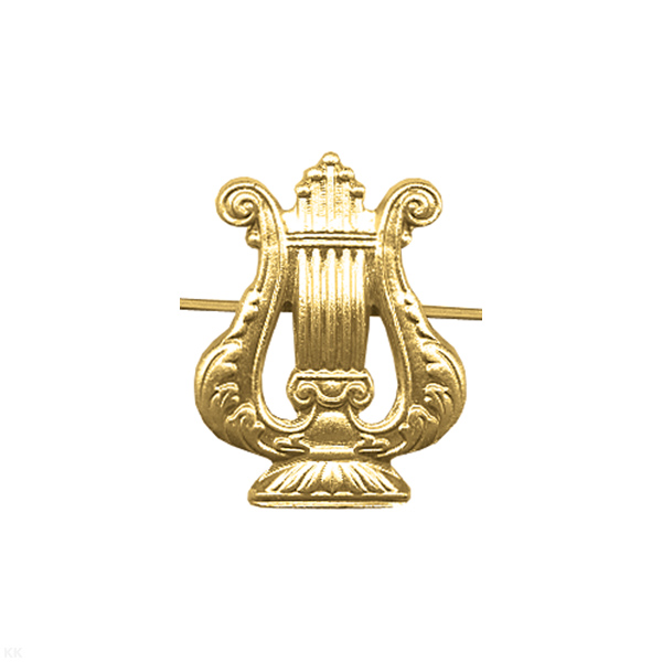 Эмбл. петл. мет. Воен.-оркестр. сл. нов/обр зол.