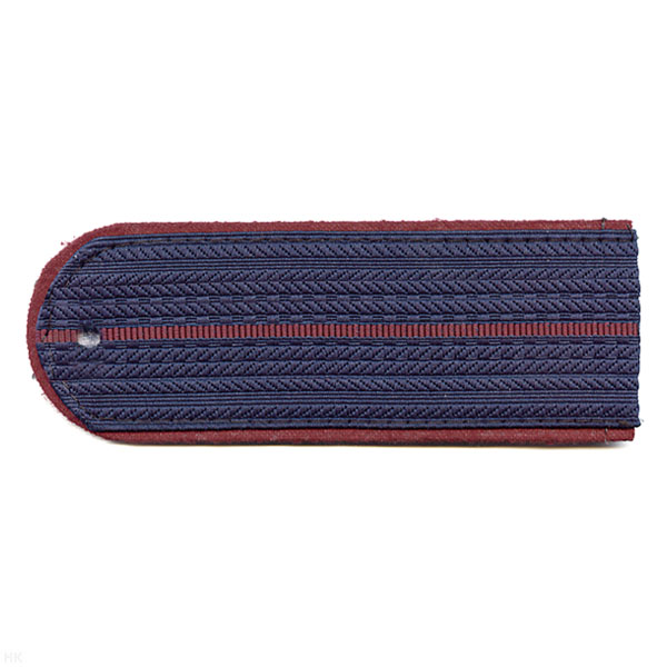 Погоны серо-синие (крап. кант) 1 крап. пр. (ФСИН на китель) пластик