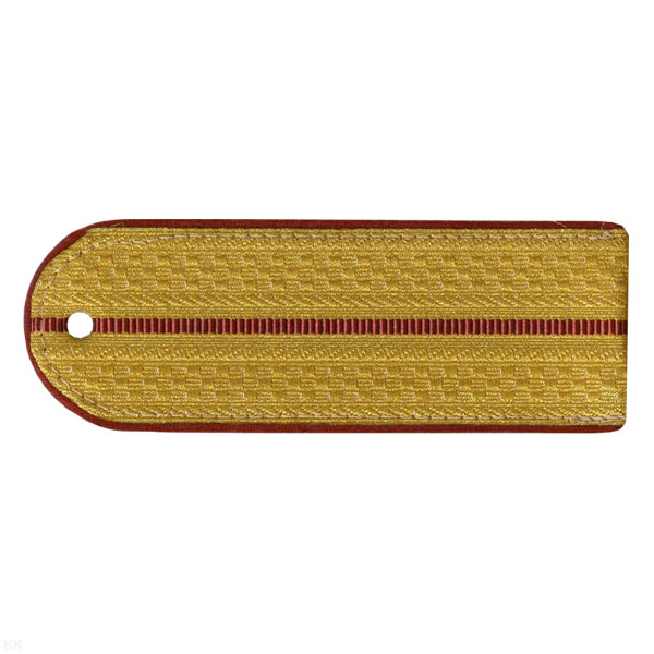 Погоны парад. зол. мет. ФСИН 1 краповый пр.