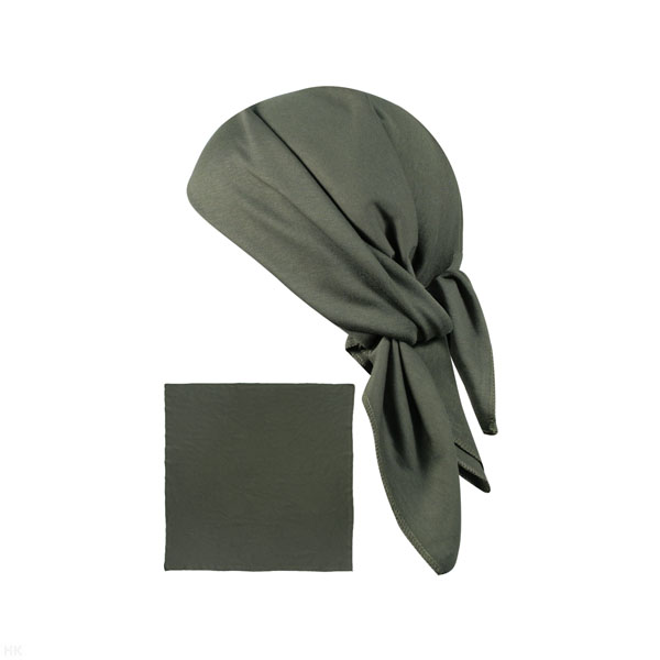 Бандана (квадратная) оливковая