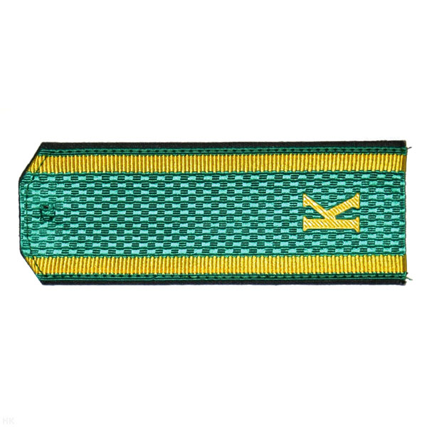 Погоны зел. курсант. «К»