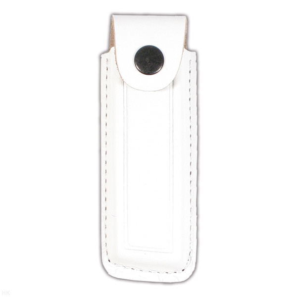 Чехол под обойму ПМ кожаный формованный белый