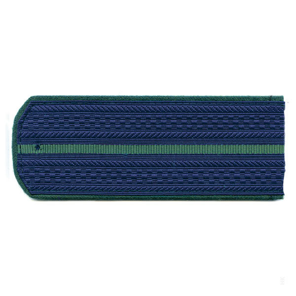 Погоны син. (зел. кант) 1 зел. пр. (прокуратура нов/обр)