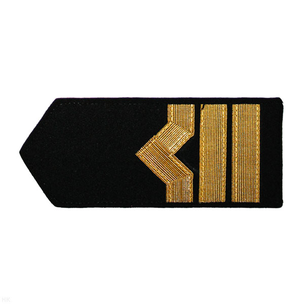 Погоны реч.фл. (жестк., галун) черн.: 8 катег.