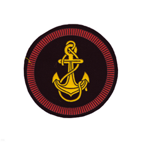 Шеврон пластизолевый Штат МП (d = 8,5 см)