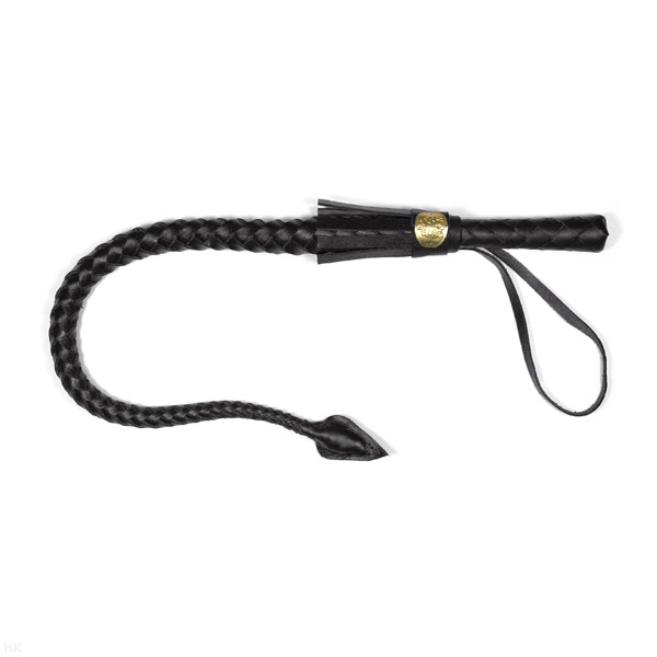 Нагайка с плетеной ручкой (общая длина 80 см)