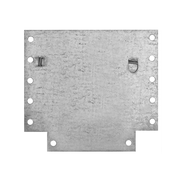 Основа под орденские планки (высота 12 мм, 3 награды в ряд, ст/обр, на булавке) №17