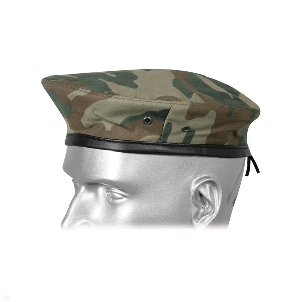 Берет простой кмф зеленый