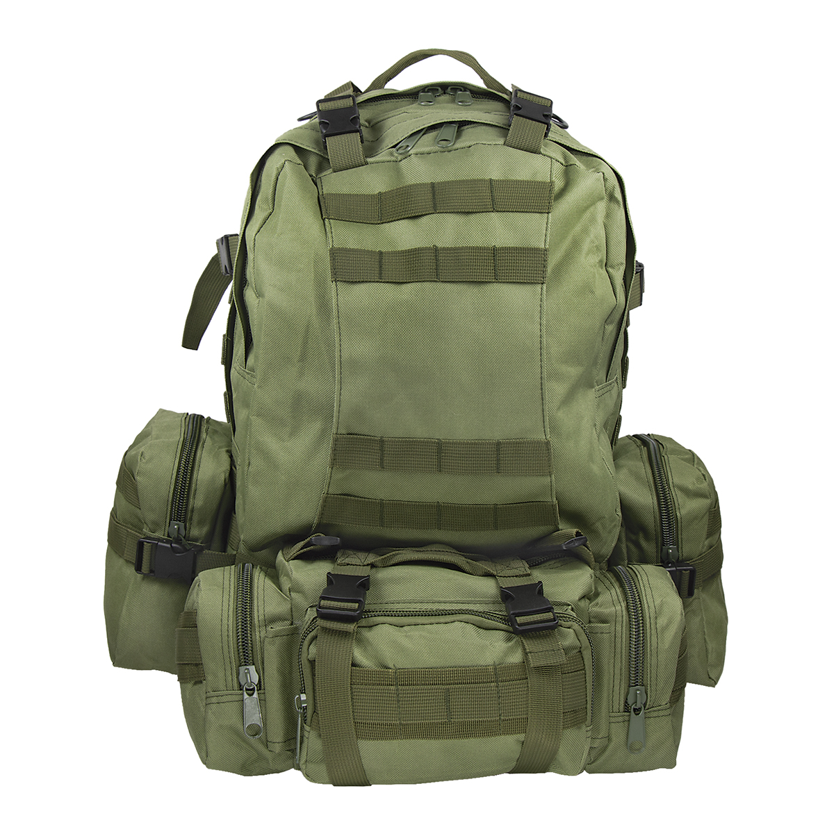 Рюкзак тактический М-5 оливковый (22 л, ширина 31 см, глубина 15 см ,высота 48 см)