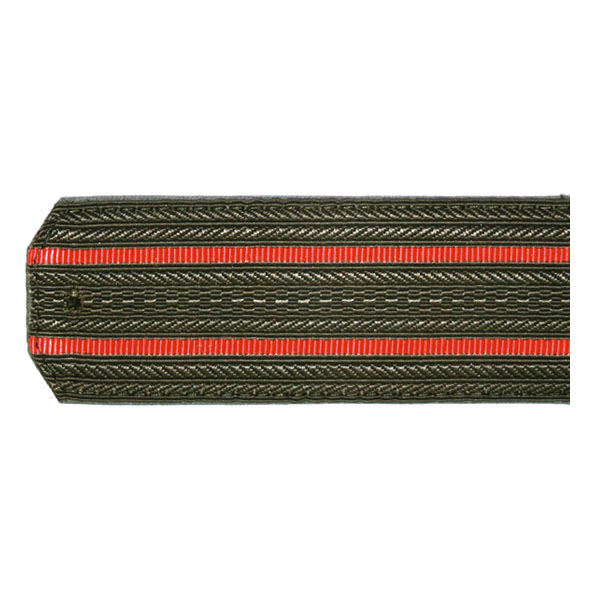 Погоны оливк. 2 красн. пр. (на пластике)