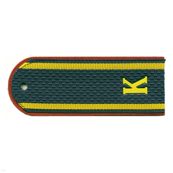 Погоны серо-син. (оранж. кант) курсант. «К» (МЧС кит.)