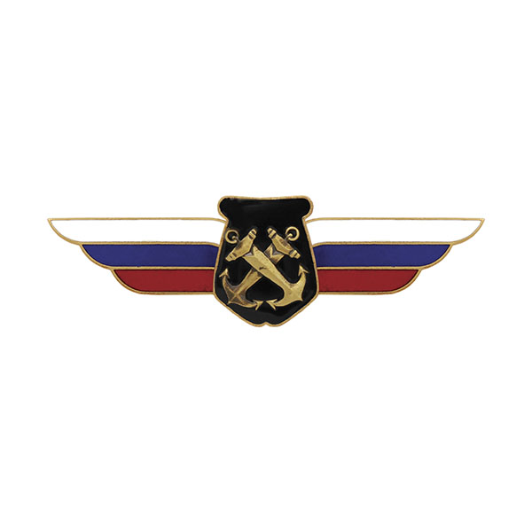 Значок мет. Должностной знак начальника (руководителя) воинского формирования (ВМФ) (№69)