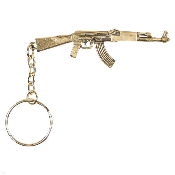 Брелок мет. АК-47