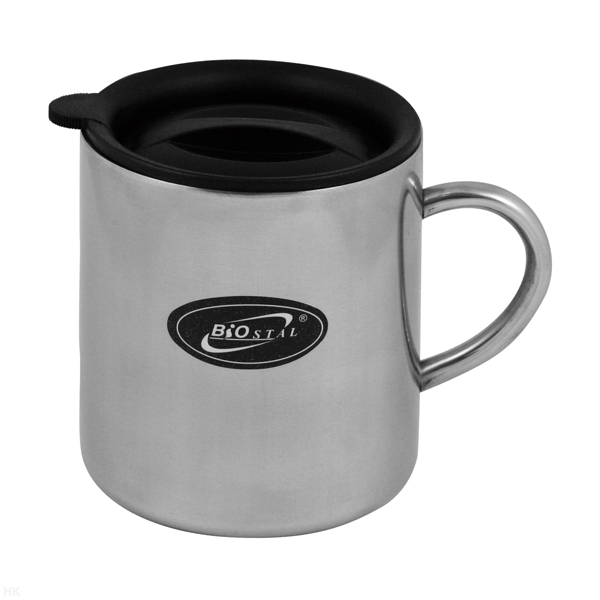 Термокружка 450 мл, с крышкой (Биосталь)