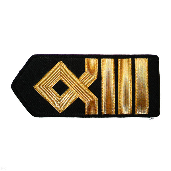 Погоны мор.фл. (жестк., галун) черн.: 9 катег.