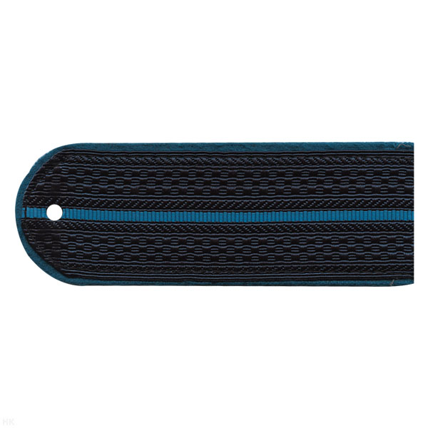 Погоны темно-синие (васильк. кант) 1 васильк. пр. Юстиция нов. обр.