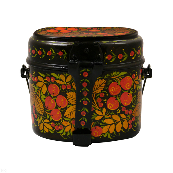 Котелок армейский Роспись под хохлому