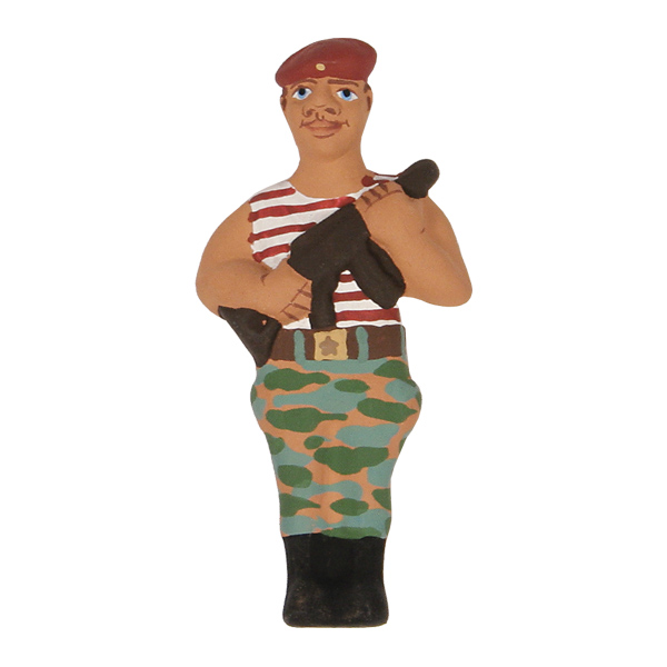 Магнит с керамической фигуркой ВВ