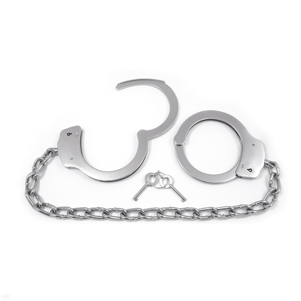 Наручники конвойные (длина цепи между браслетами 40 см)
