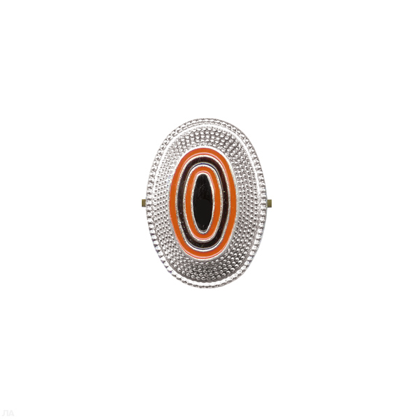 Кокарда мет. Казачество унтер-офиц. серебр.