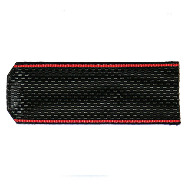 Погоны черн. красн. кант