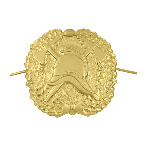 Кокарда мет. Пожарного зол.