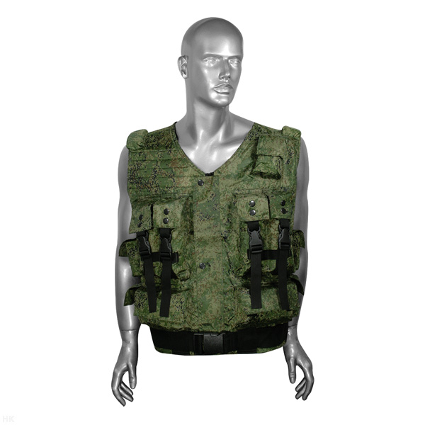 Жилет разгрузочный тактический ОМОН "русская цифра" (ткань "оксфорд")