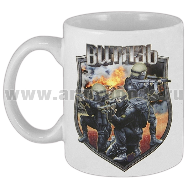 Кружка фарф. (0,3 л) Витязь