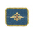Погончики с мет. орлом РА мал. (на голубом фоне) с золотым люрексным кантом