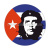 Наклейка круглая (d=10 см) Че Гевара