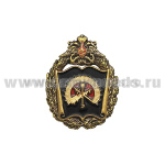 Значок мет. Санкт-Петербургский военно-морской институт (эмблема в венке с орлом)